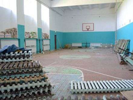 All-Russian construction team improves the village Lomonosovo
