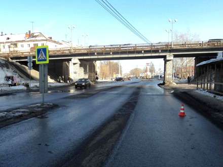 В столице Поморья водитель скрылся с места происшествия