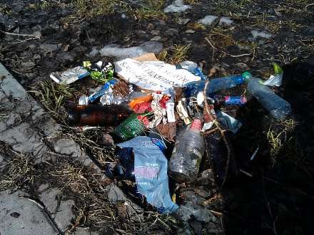 Соломбальский округ самый грязный в Архангельске