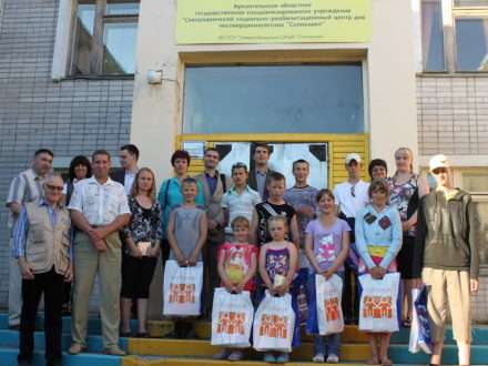 Школьники с родины Героя вернулись домой