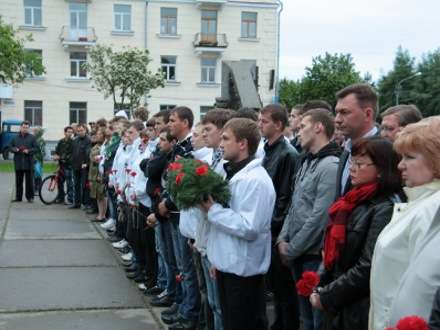 Молодёжь из Архангельской области почтила память погибших в ВОВ