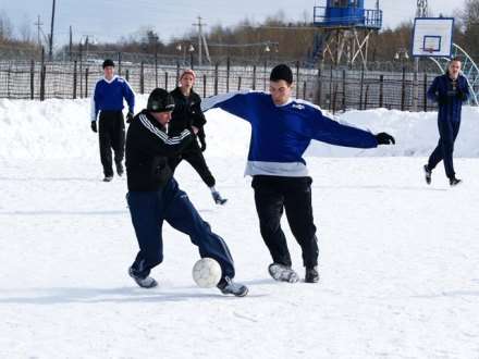 футбольные чемпионаты между осужденными в Архангелиской области