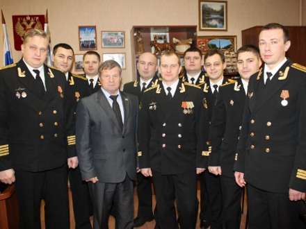 Поздравления крейсеру «Северодвинск»!