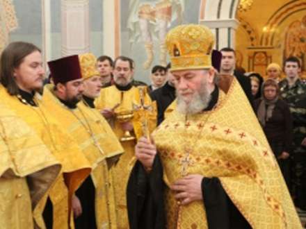 В День защитника Отечества отслужили первый соборный молебен