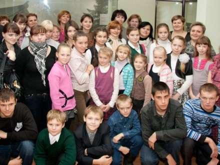 Школьники побывали на чтениях