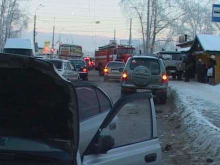В Архангельске на Московском столкнулись 6 автомобилей