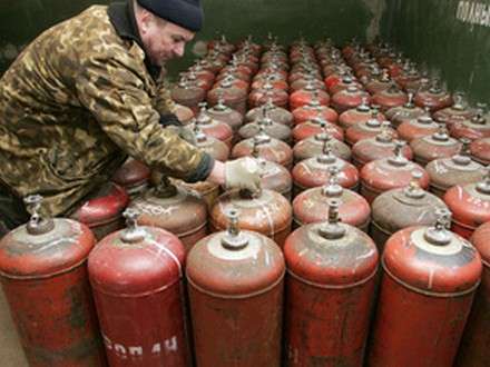 Пожарные предотвратили взрыв газа