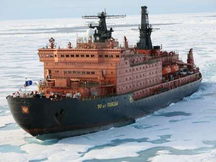 Огонь Олимпиады отправился на Северный полюс