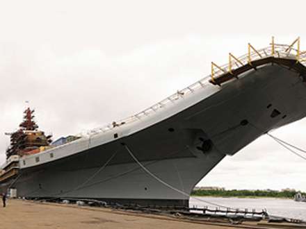 Авианосец «Викрамадитья» вернулся