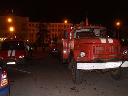 Ночью в Архангельске произошёл пожар в здании областного Собрания депутатов