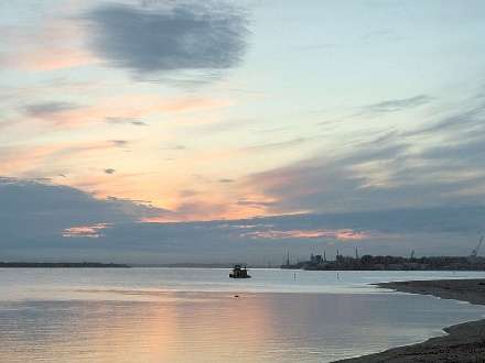Повышение уровня воды в Северной Двине