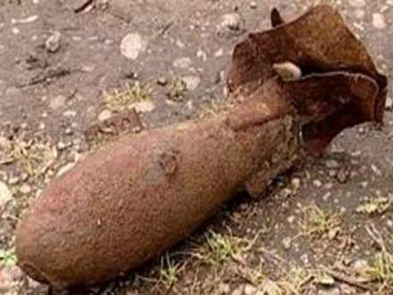 Дети нашли боевой снаряд