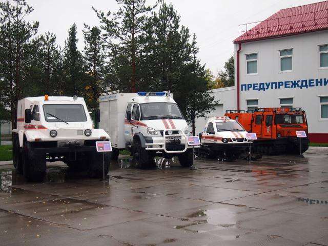 Открытие Арктического аварийно-спасательного центра МЧС в Архангельске